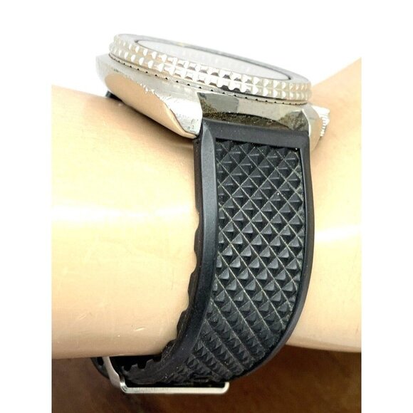 Seiko Men's Watch 6309-7049 Vintage Diver 1980'S Automatic Black Dial Da… - Picture 11 of 14